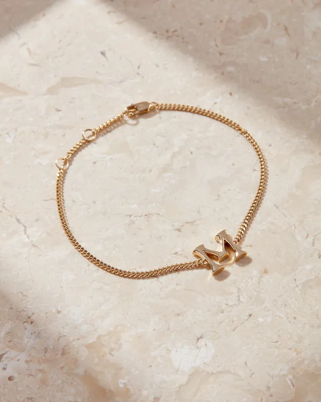 Initial Bracelet- Vintage sold by Luv Aj