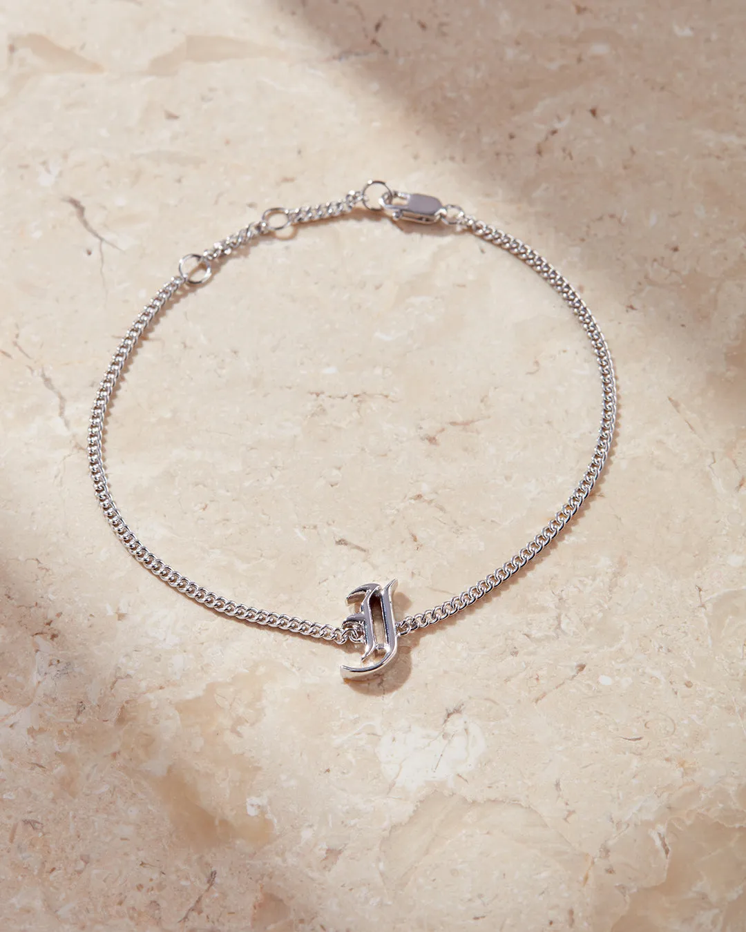 Initial Bracelet- Old English sold by Luv Aj product image thumbnail 2