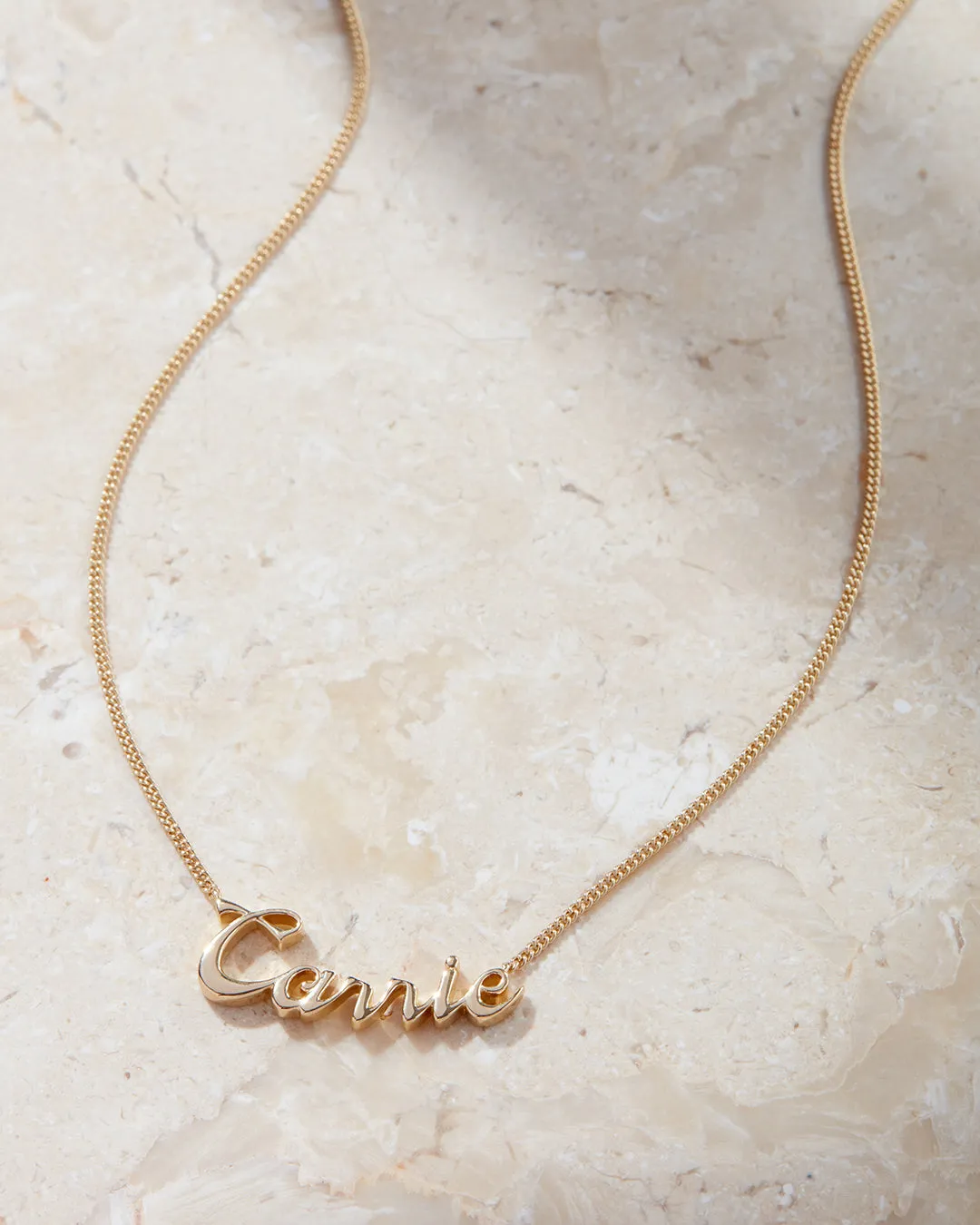Cursive Nameplate Necklace sold by Luv Aj