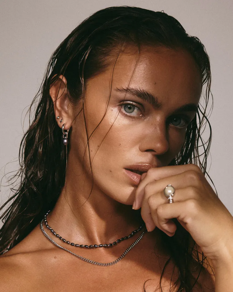 The Pearl Chain Necklace Set sold by Luv Aj product image thumbnail 4