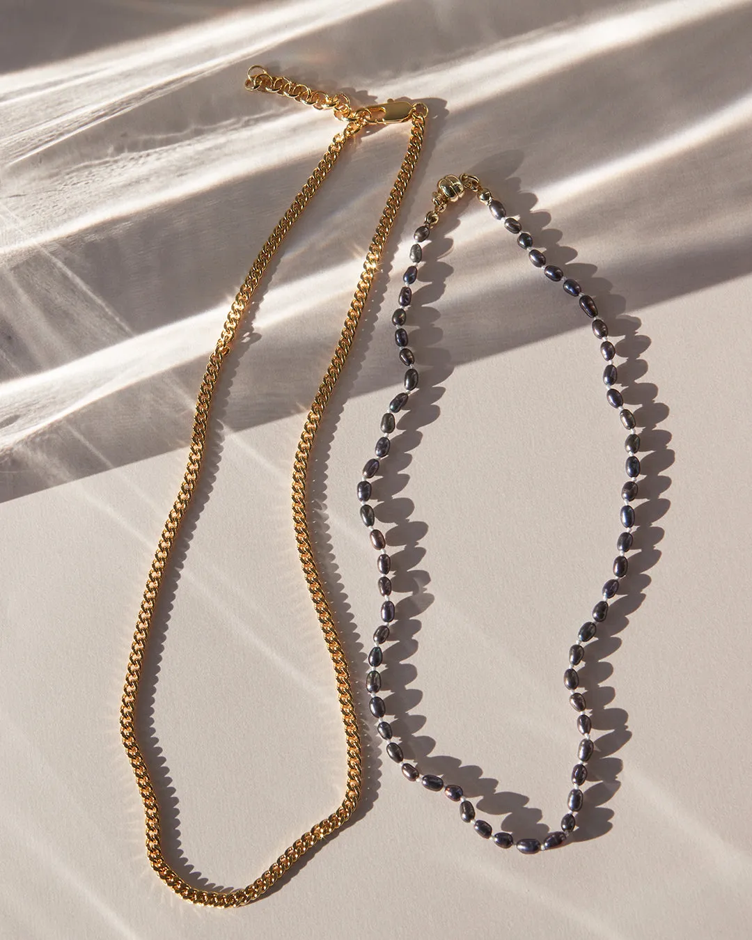 The Pearl Chain Necklace Set sold by Luv Aj product image thumbnail 3