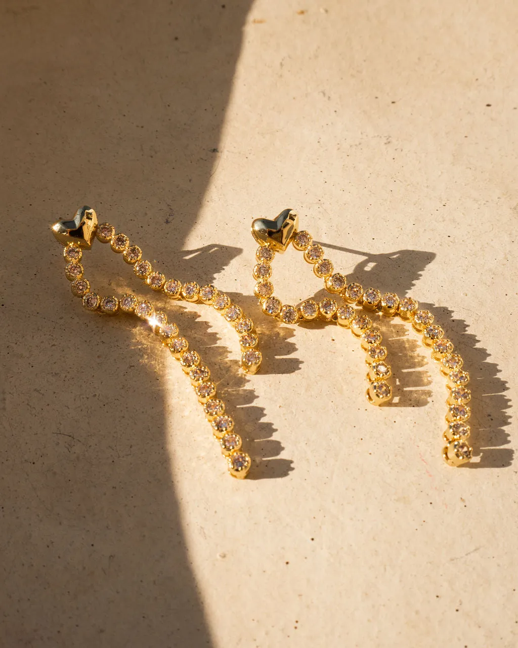 The Molten Heart Cascading Studs sold by Luv Aj product image thumbnail 3