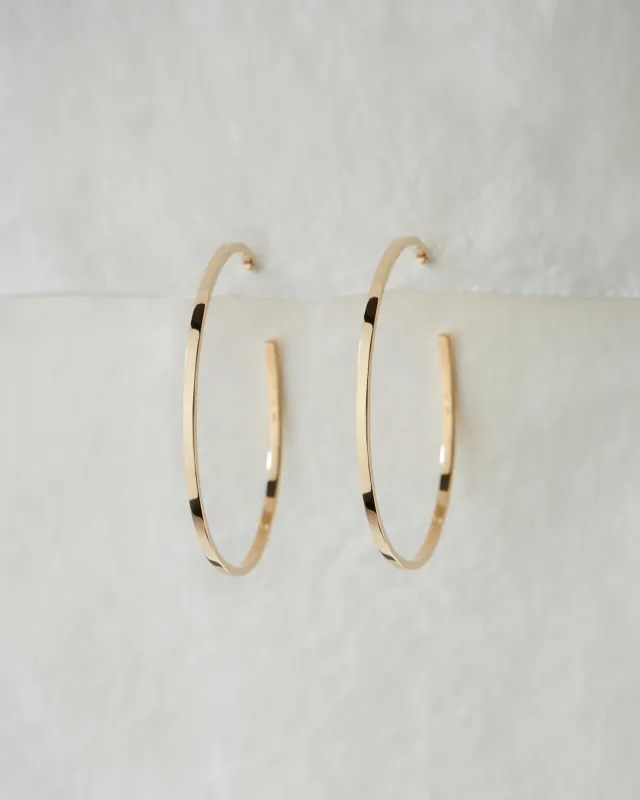 The Celine Hoops sold by Luv Aj