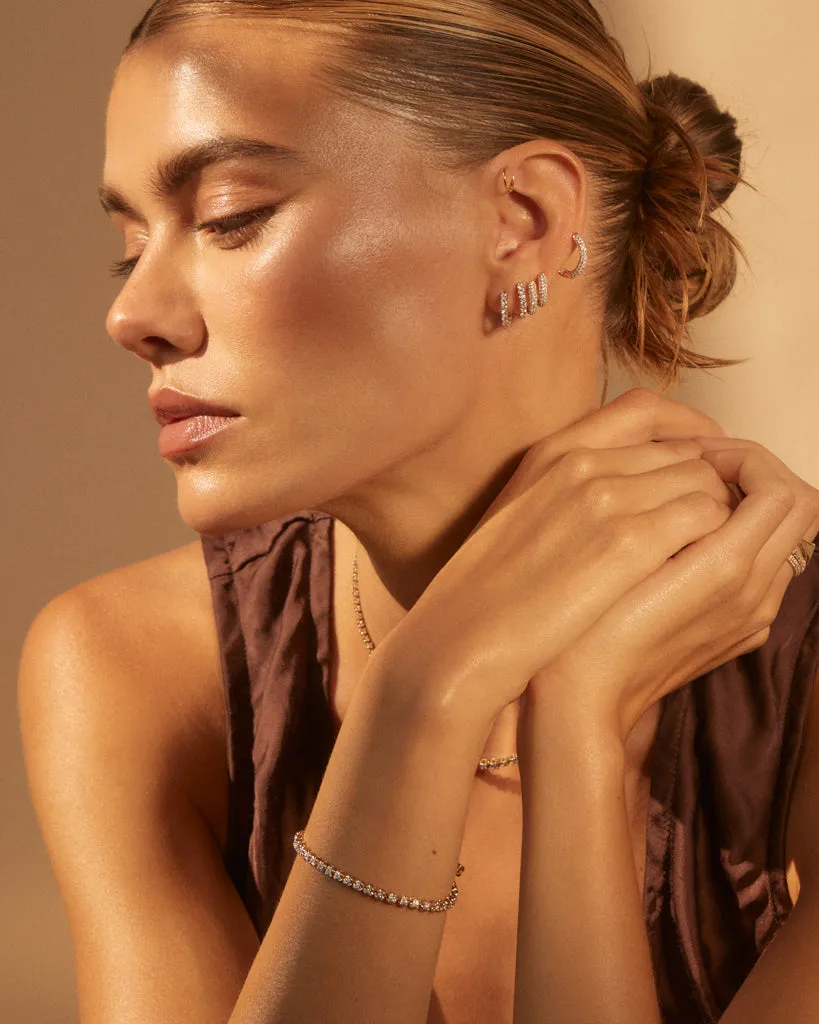 The Forever Flawless Diamond Huggies sold by Luv Aj product image thumbnail 4