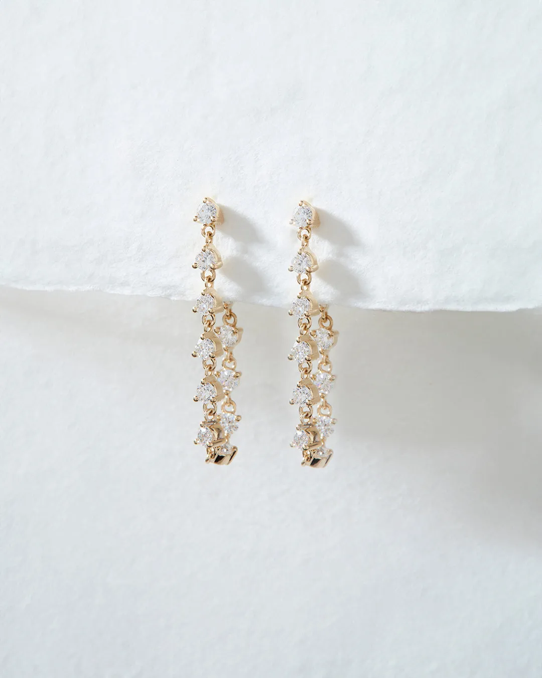 The Diamond Ballier Studs sold by Luv Aj