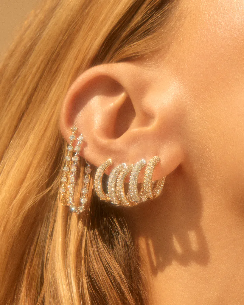 The Diamond Ballier Studs sold by Luv Aj product image thumbnail 4