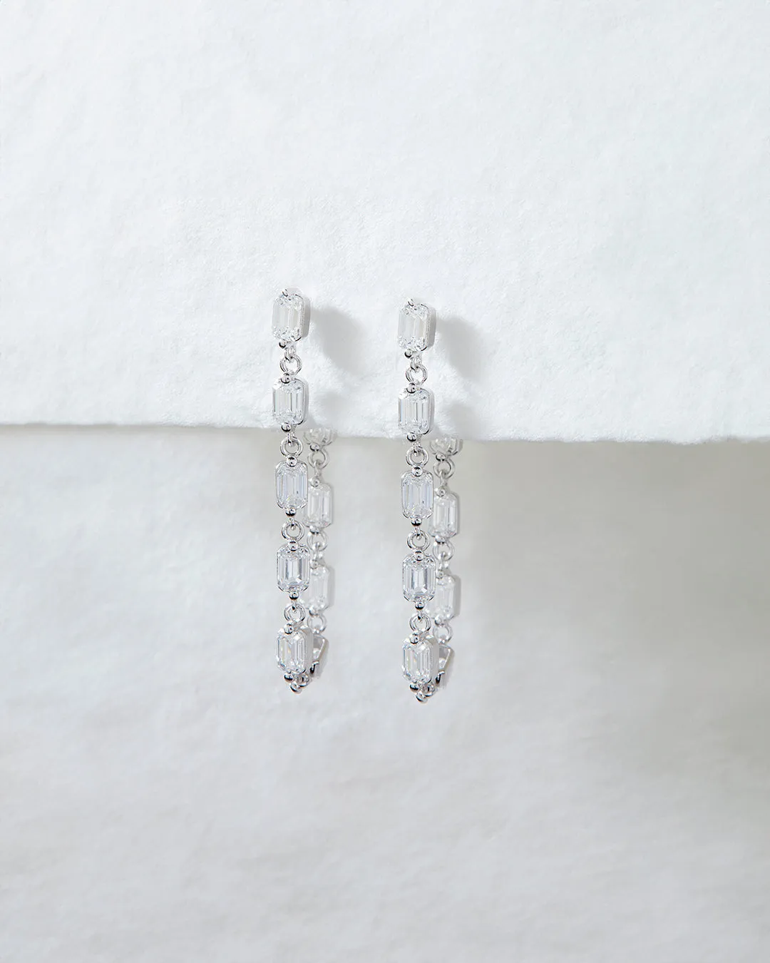 The Emerald Cut Ballier Studs sold by Luv Aj product image thumbnail 2