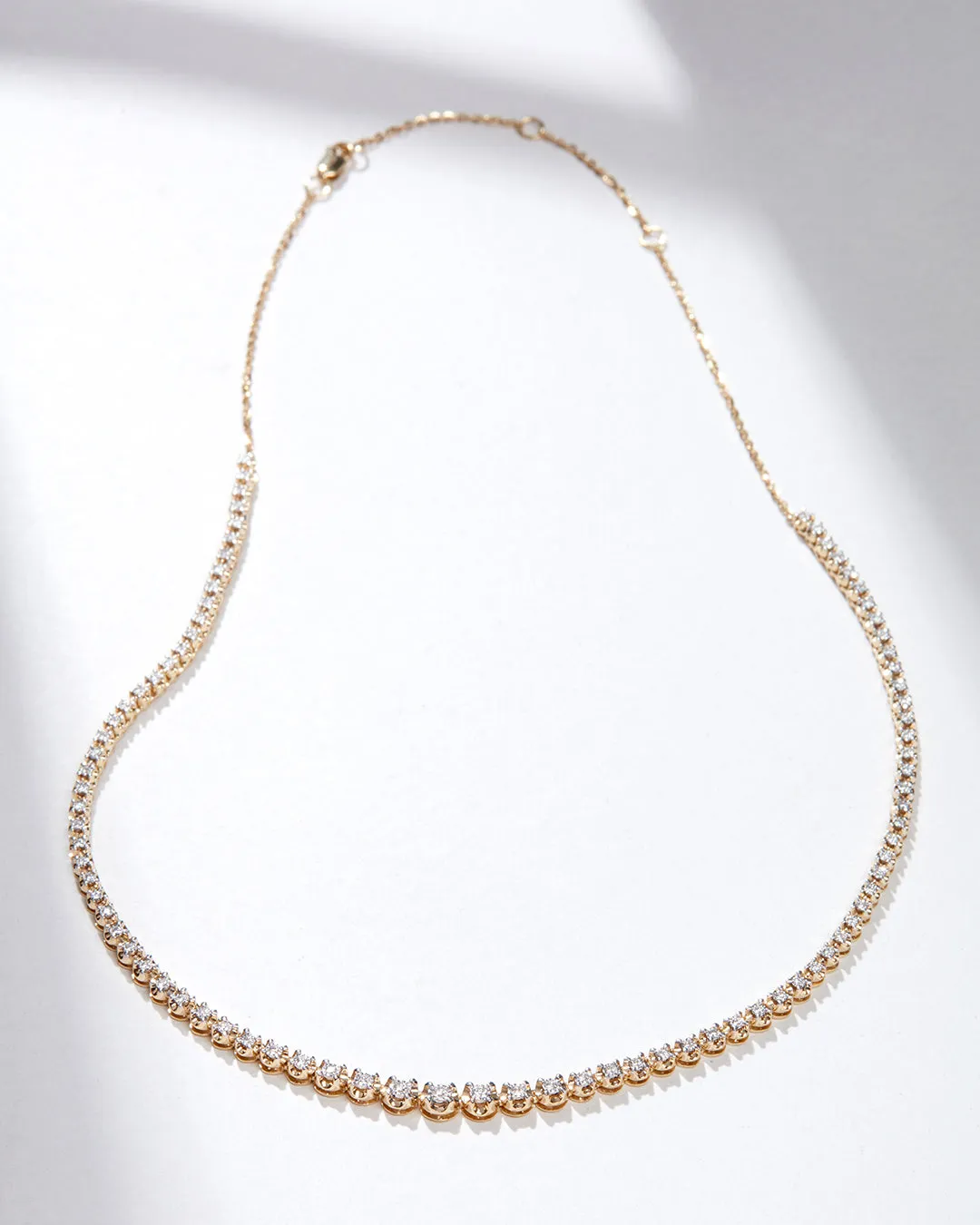 The Pia Tennis Necklace sold by Luv Aj