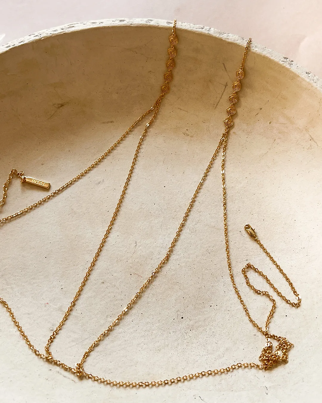 Rosette Chain Bra- Silver sold by Luv Aj product image thumbnail 3