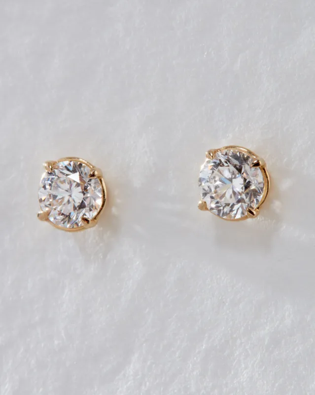 The Ultimate Solitaire Studs sold by Luv Aj