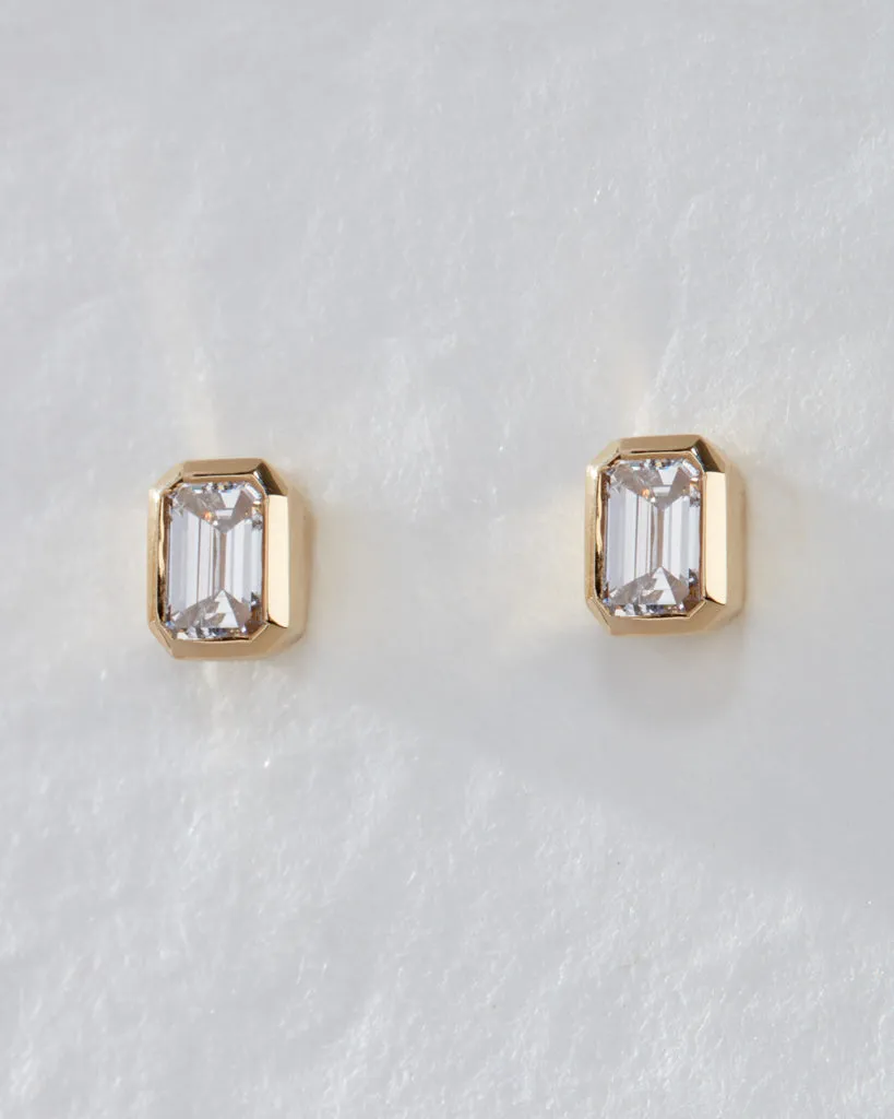 The Bella Bezel Studs sold by Luv Aj product image thumbnail 3