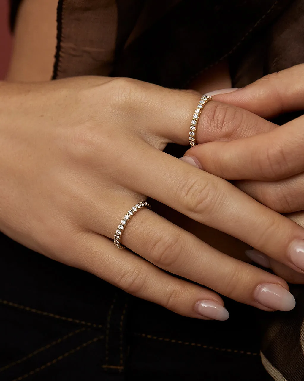 The Perfect Diamond Eternity Band sold by Luv Aj product image thumbnail 5