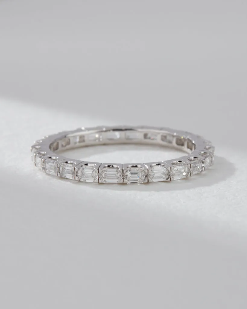 The Perfect Emerald Eternity Band sold by Luv Aj product image thumbnail 3