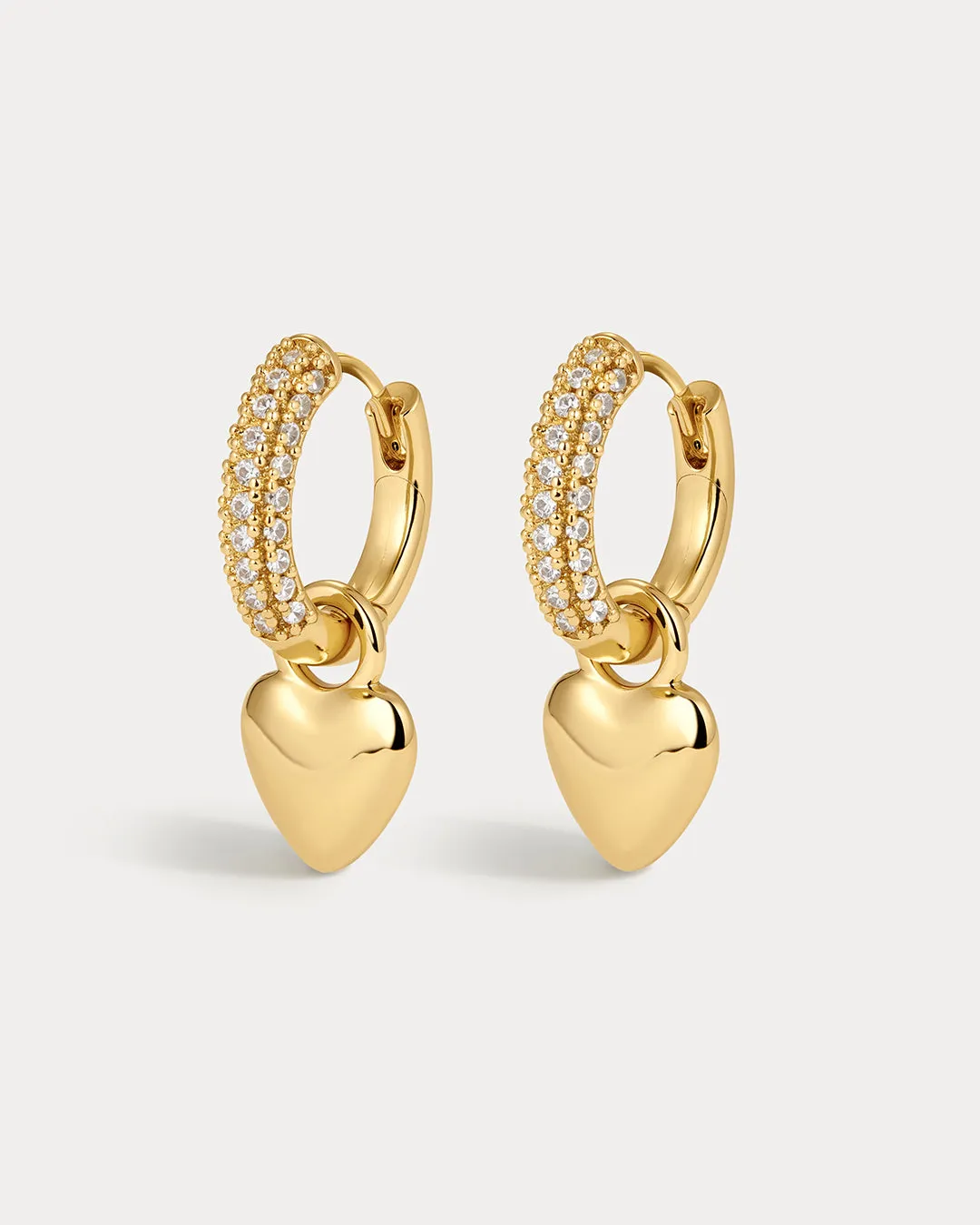 Puffy Heart Huggies- Gold sold by Luv Aj