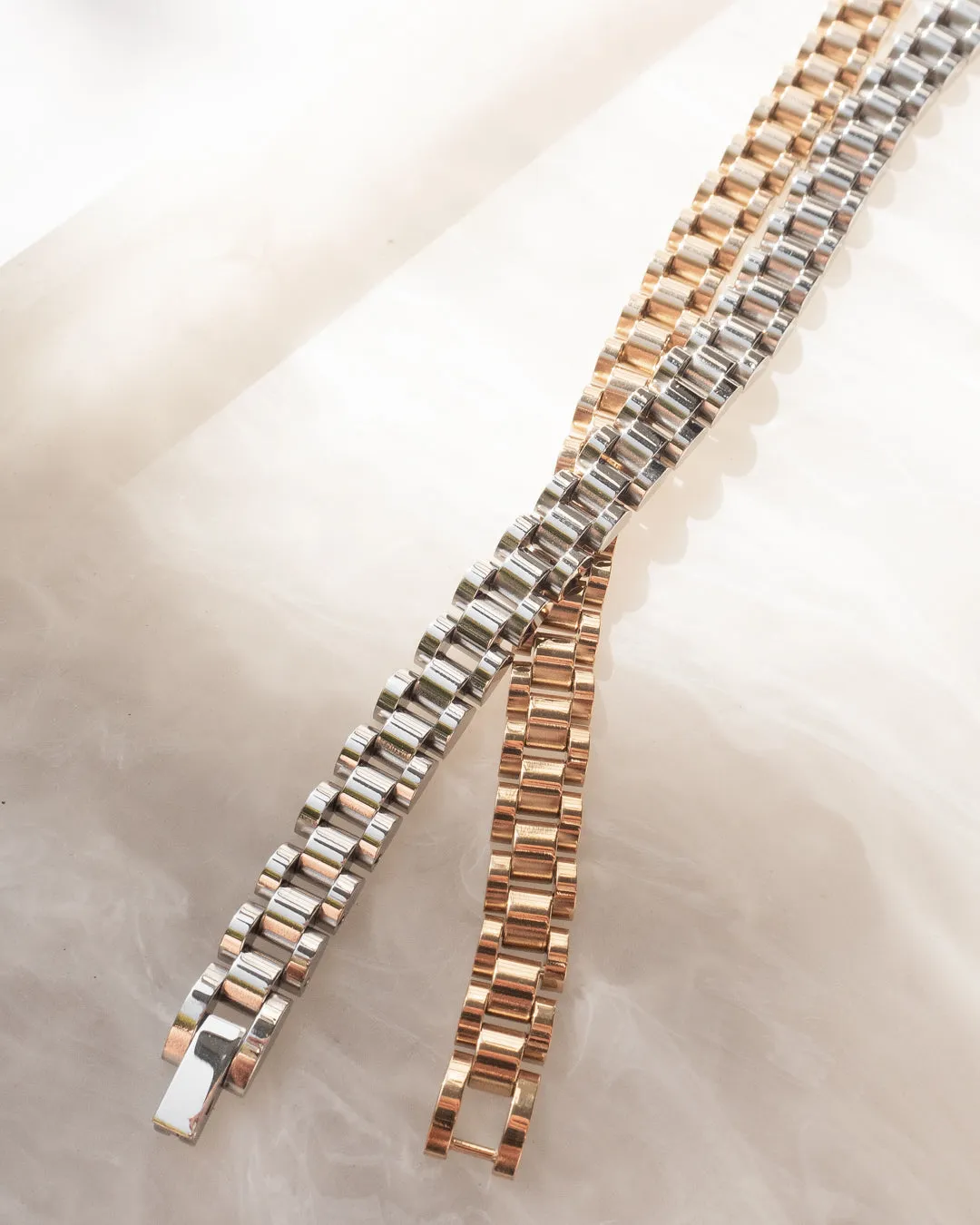 Timepiece Bracelet- Gold sold by Luv Aj product image thumbnail 3