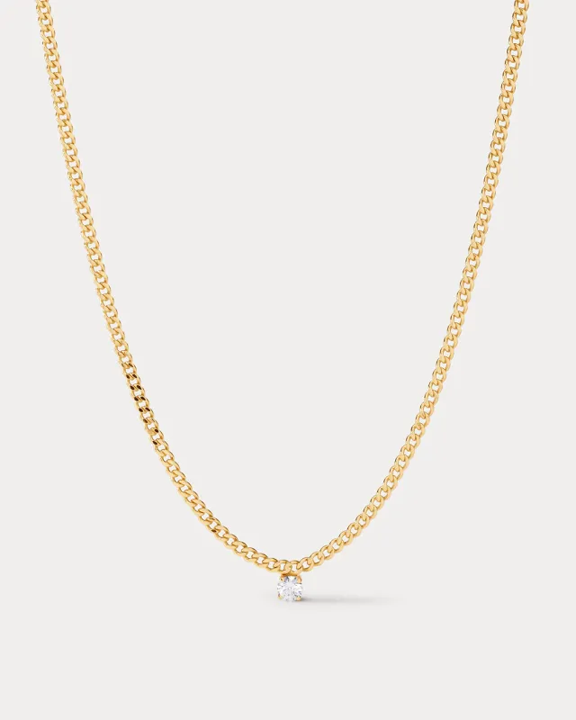Bardot Stud Charm Necklace- Gold (Ships Early May) made by Luv Aj