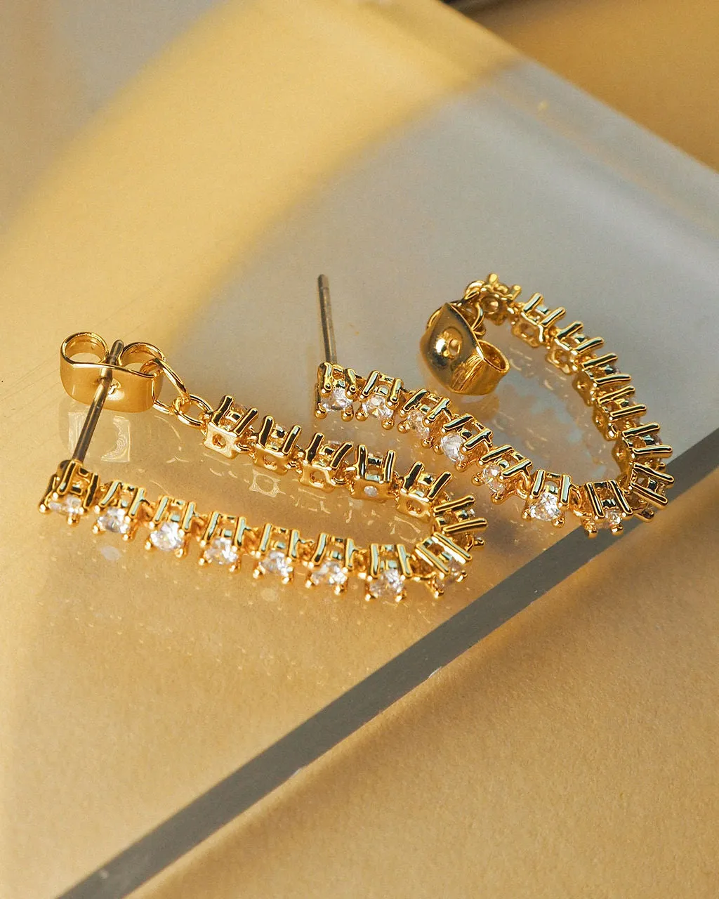 Ballier Chain Studs- Gold sold by Luv Aj product image thumbnail 3