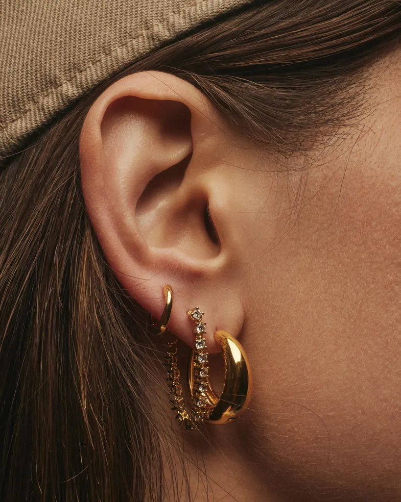 Ballier Chain Studs- Gold sold by Luv Aj product image thumbnail 4