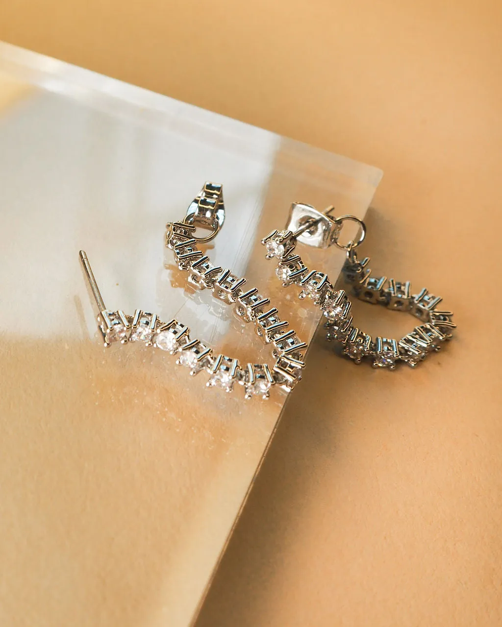 Ballier Chain Studs- Silver sold by Luv Aj product image thumbnail 3