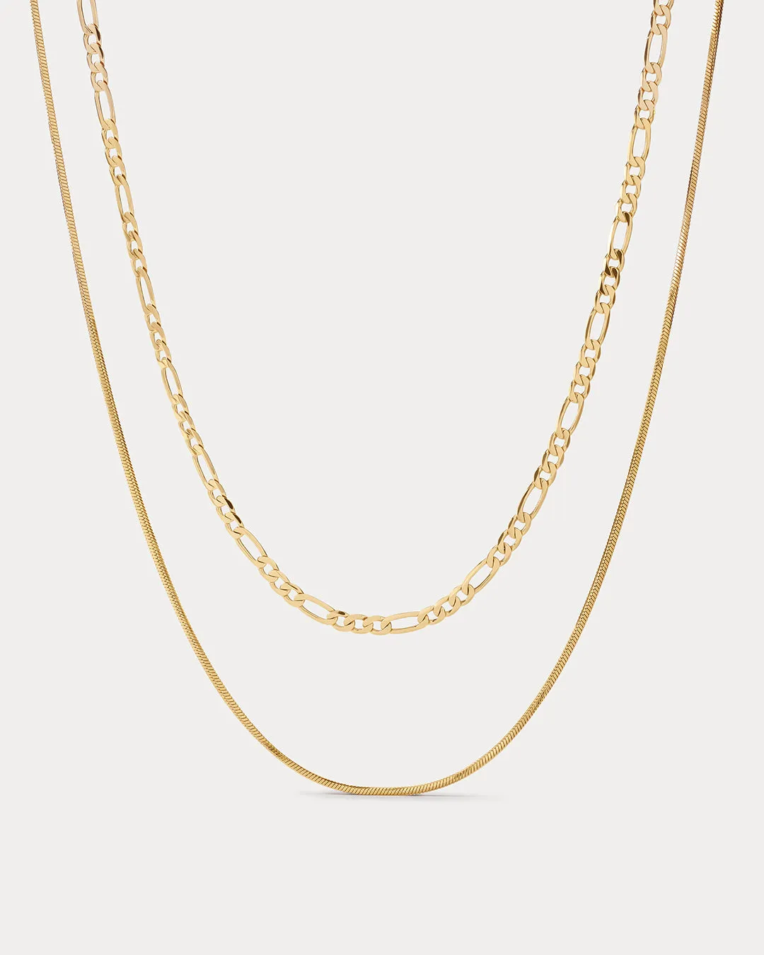 Cecilia Chain Necklace- Gold (Ships Early April) sold by Luv Aj