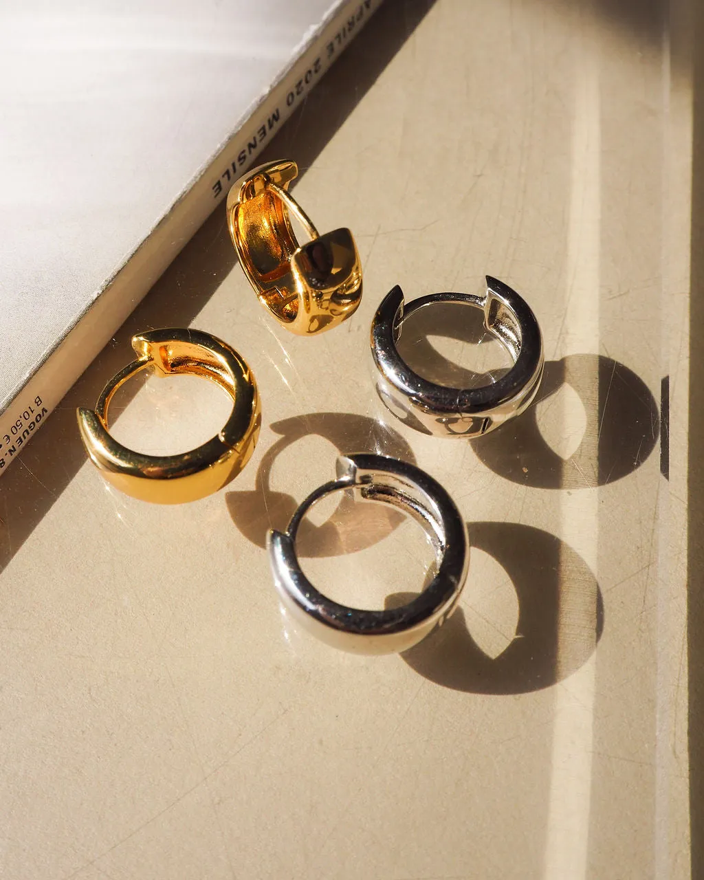 Monaco Huggies- Silver sold by Luv Aj product image thumbnail 4