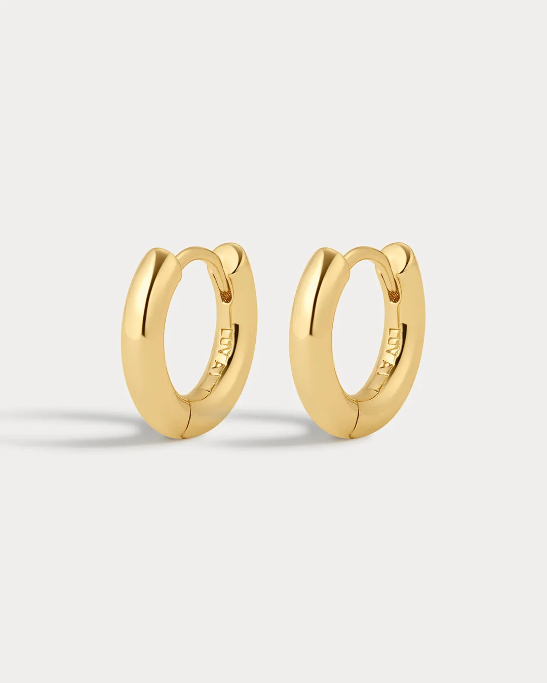 Plain Amalfi Huggies- Gold sold by Luv Aj