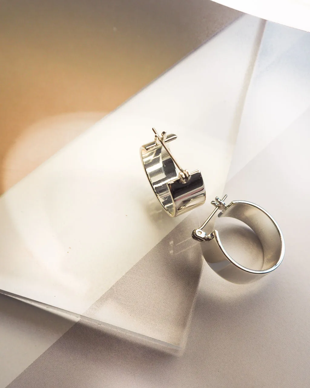 Positano Hoops- Silver sold by Luv Aj product image thumbnail 3