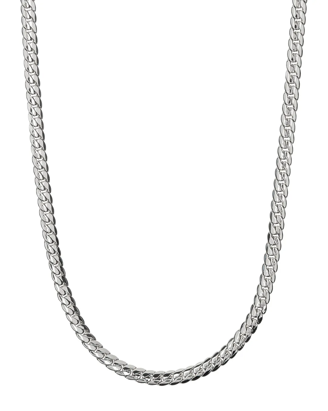 Ferrera Chain Necklace- Silver sold by Luv Aj