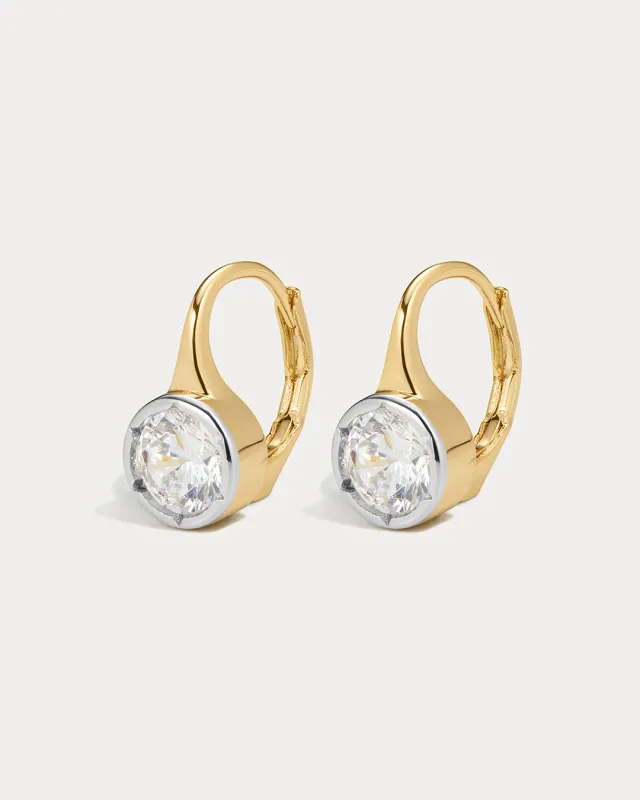 The Marais Hook Earring- Gold sold by Luv Aj