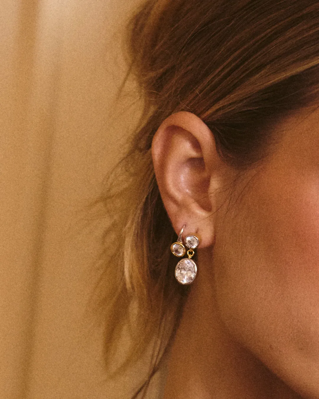 The Marais Drop Studs- Silver (Ships Late April) sold by Luv Aj product image thumbnail 2