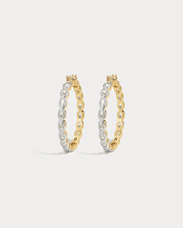 The Palais Eternity Hoops-Gold sold by Luv Aj