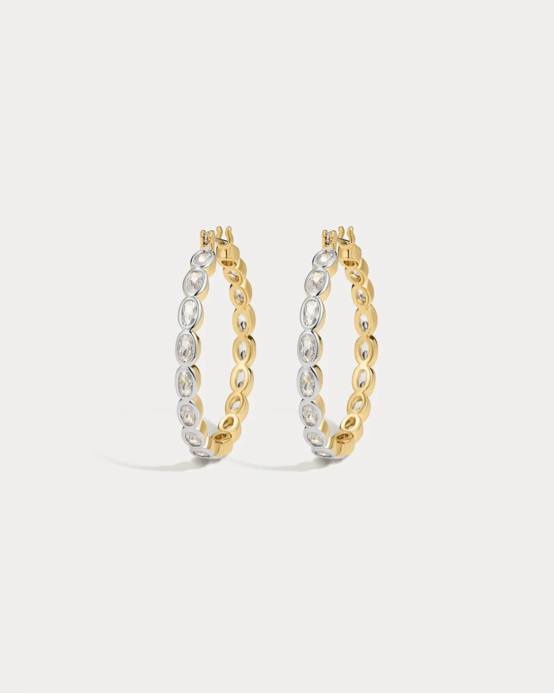 The Palais Eternity Hoops-Gold sold by Luv Aj
