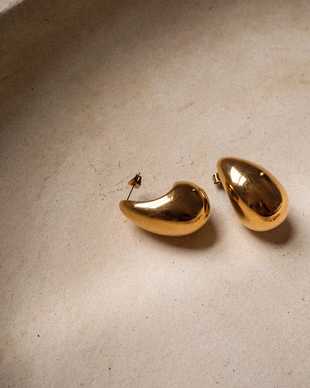 Gia Hoops- Gold sold by Luv Aj product image thumbnail 2