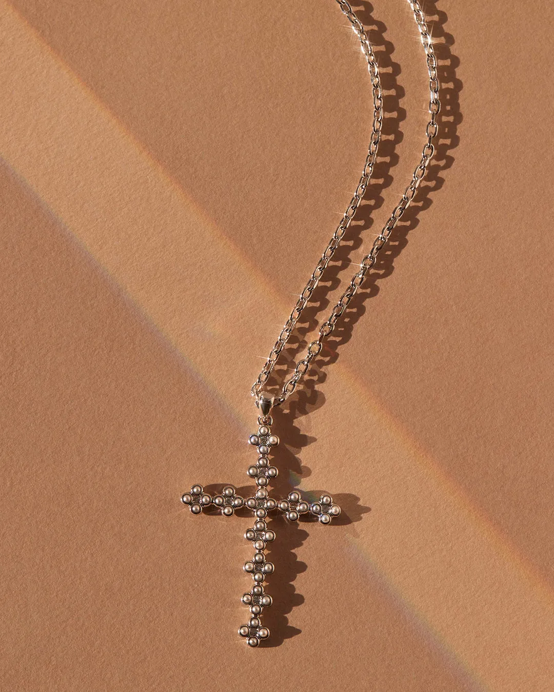 The Daisy Stud Cross Necklace sold by Luv Aj product image thumbnail 4