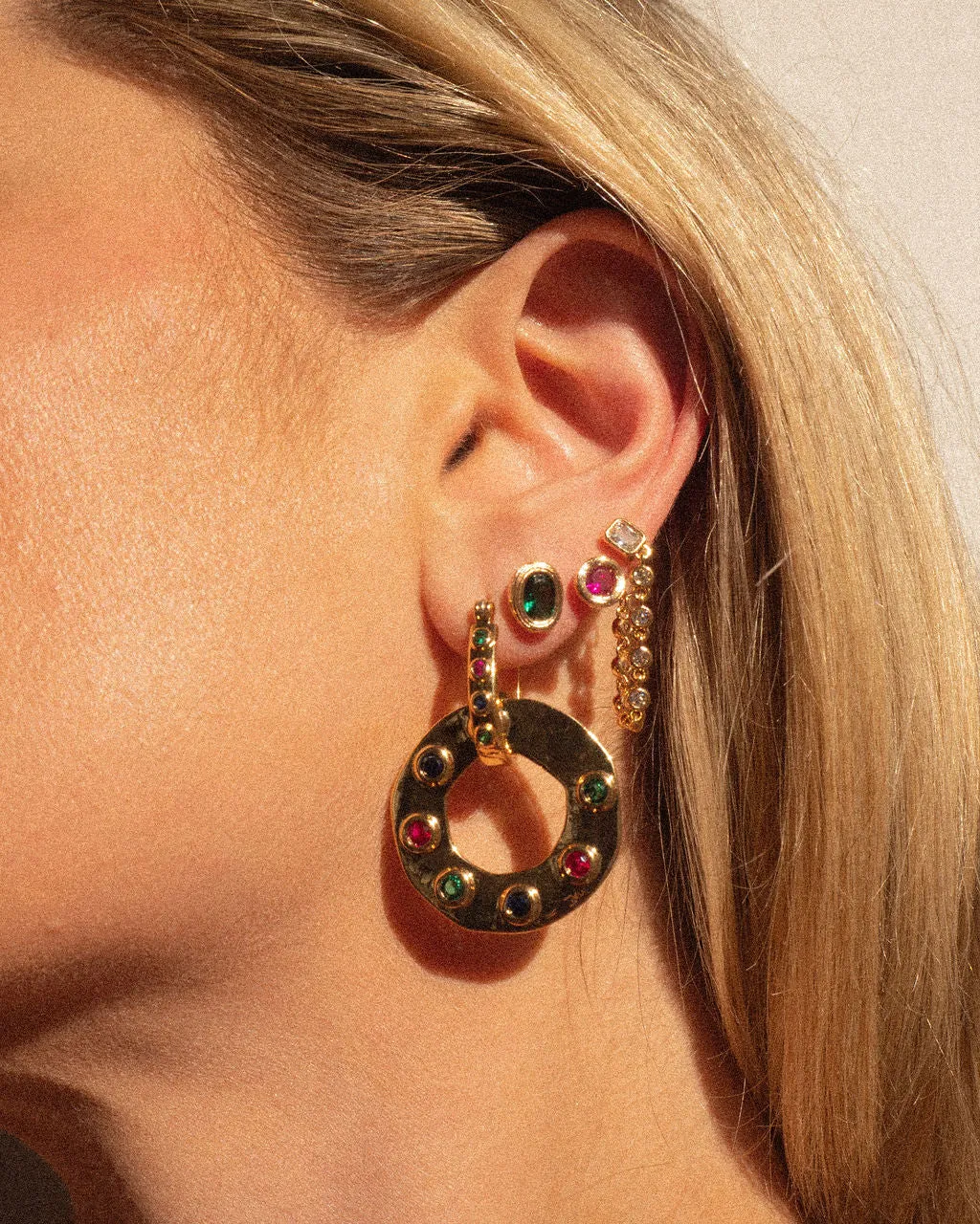 The Royale Stone Studs sold by Luv Aj product image thumbnail 4