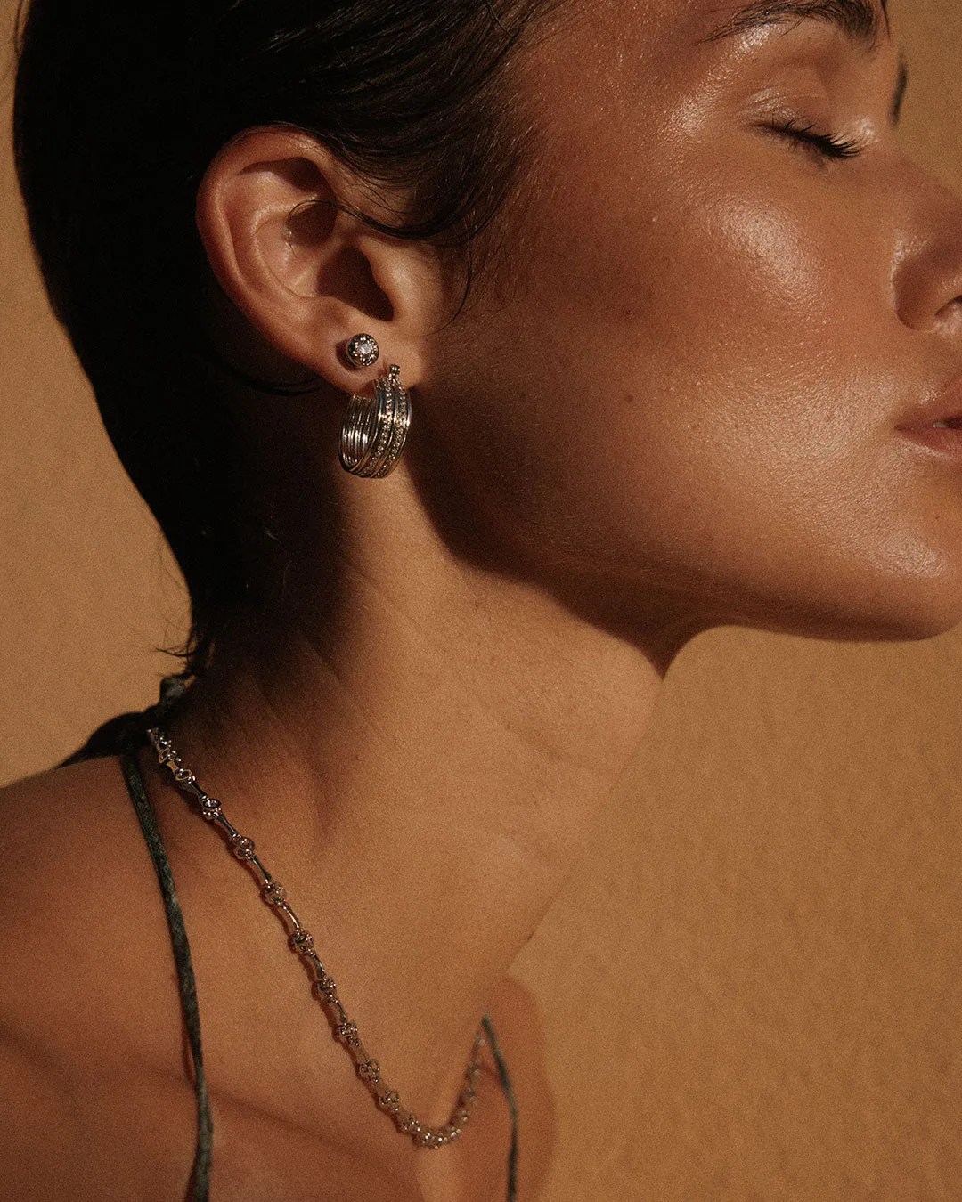 The Ridged Positano Hoops sold by Luv Aj product image thumbnail 5