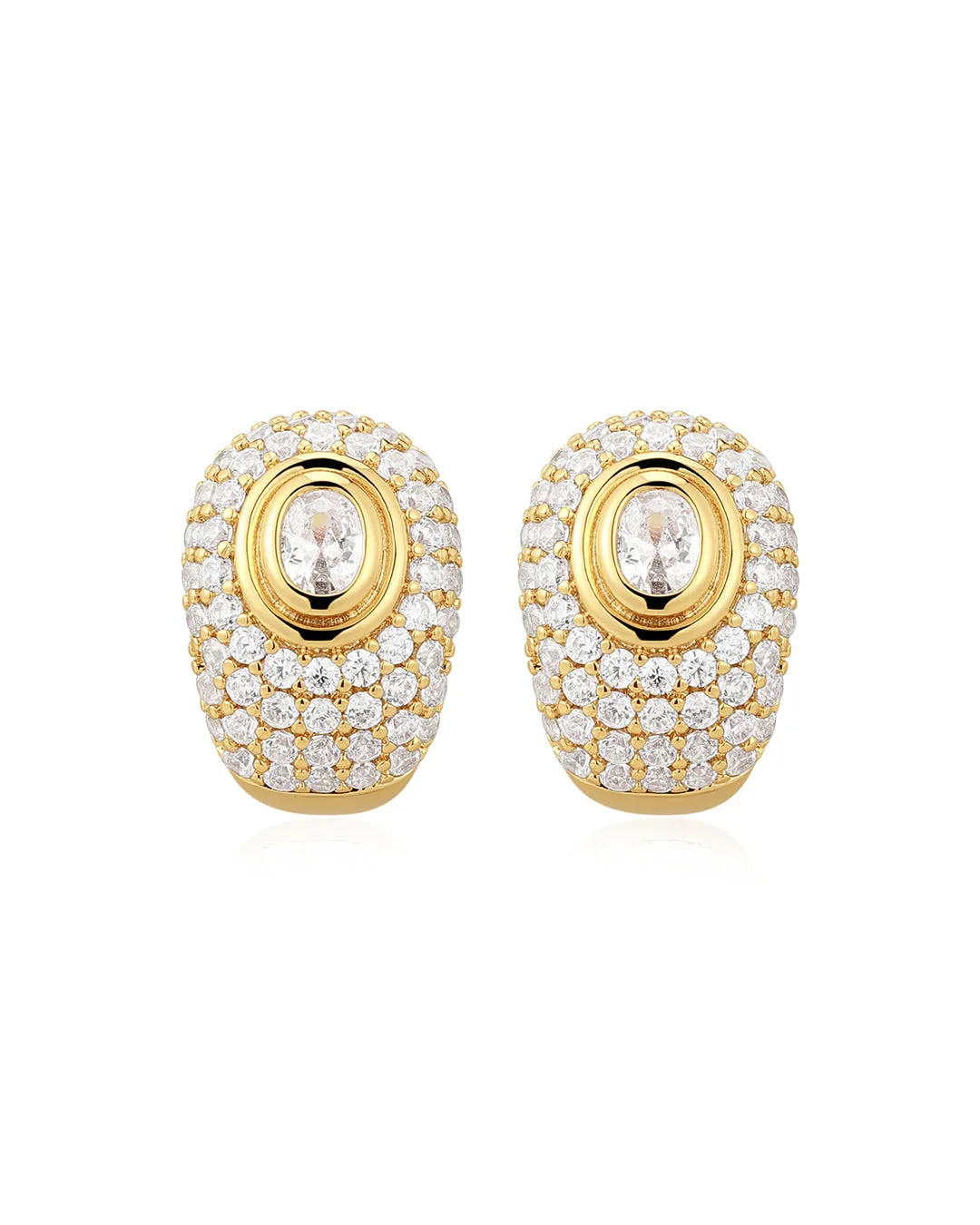 The Pave Jewelle Studs sold by Luv Aj