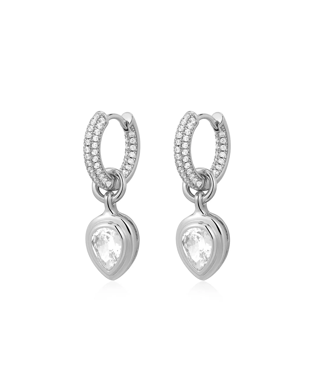 The Pear Double Bezel Charm Huggies sold by Luv Aj product image thumbnail 2