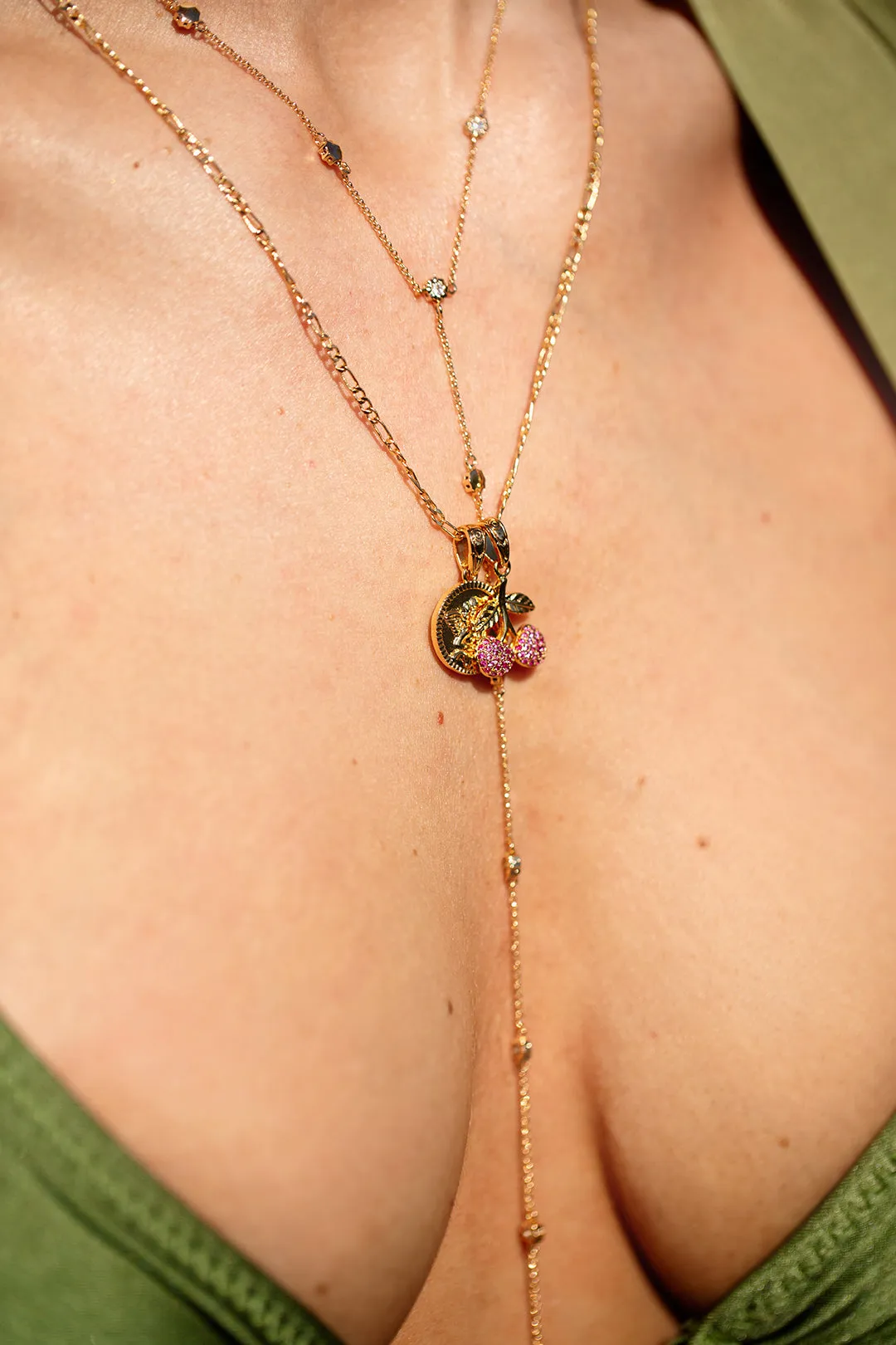 Tropicana Charm Necklace Set sold by Luv Aj product image thumbnail 5