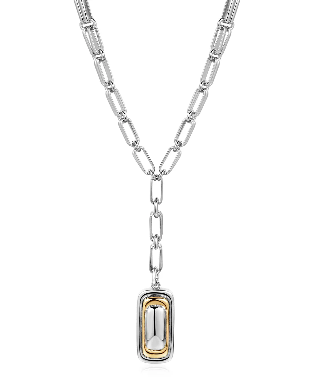 Dalia Two-Tone Pendant Necklace sold by Luv Aj product image thumbnail 2