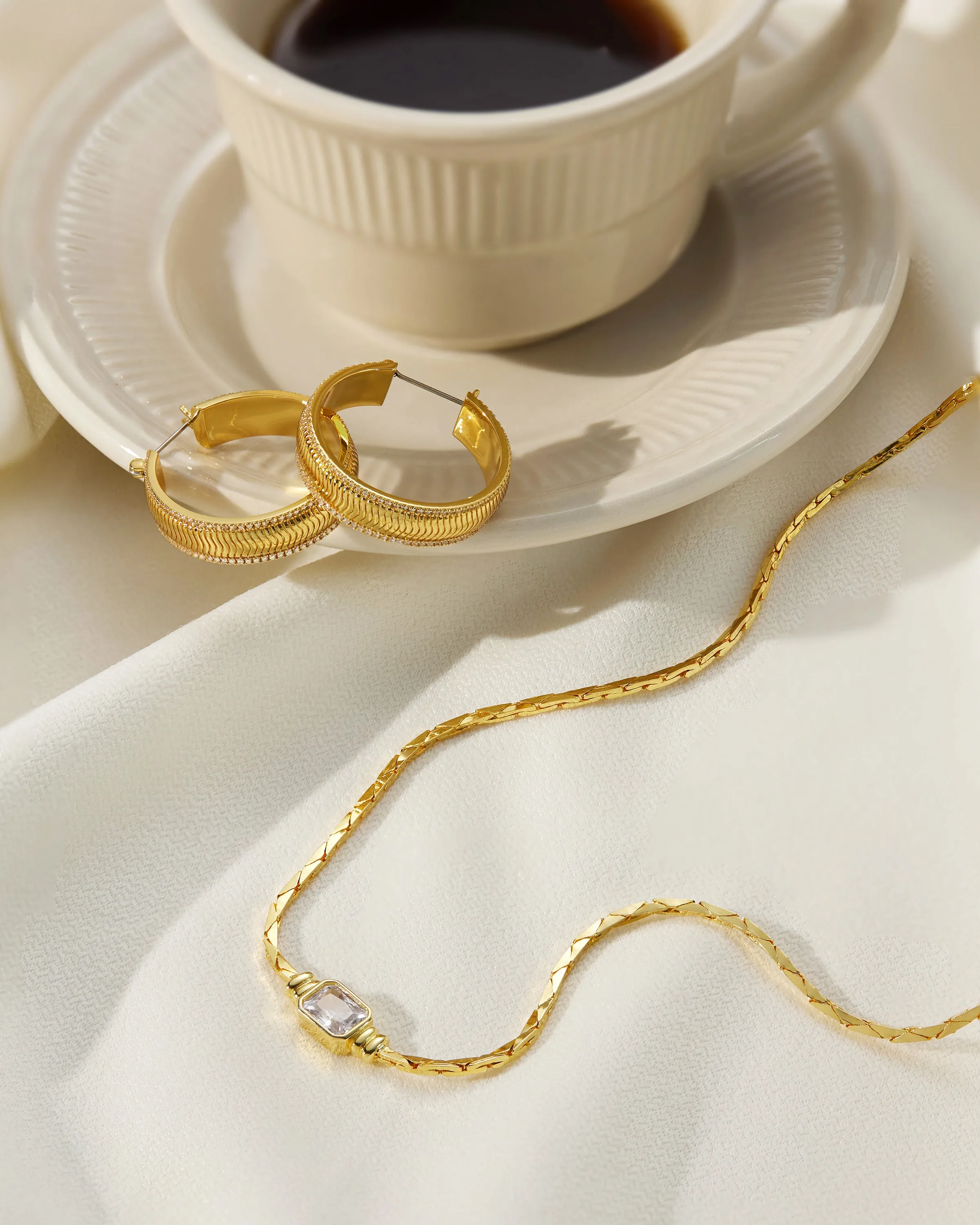 The Camille Chain Necklace- Gold sold by Luv Aj product image thumbnail 3