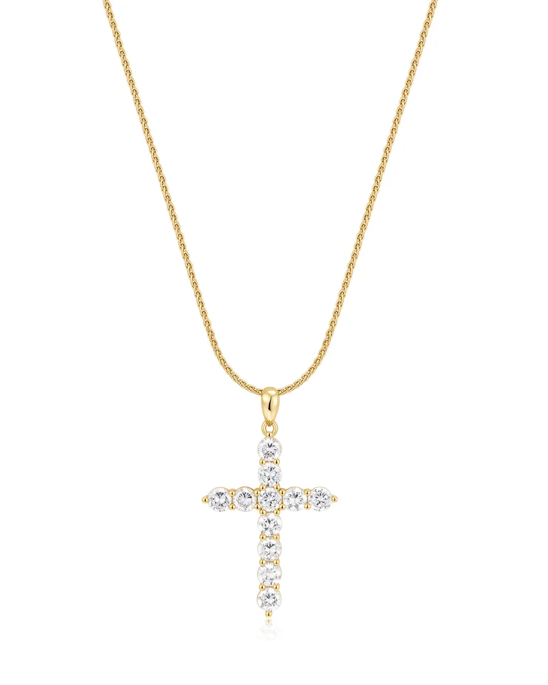 Posh Cross Necklace sold by Luv Aj