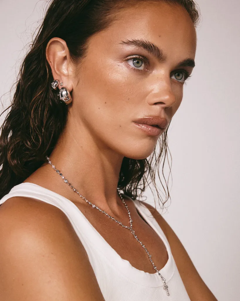 The Mini Pave Molten Studs sold by Luv Aj product image thumbnail 5