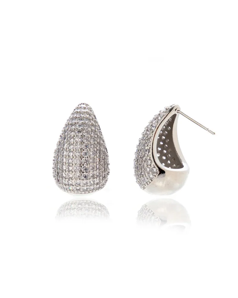 The Pave Gia Earrings sold by Luv Aj product image thumbnail 2