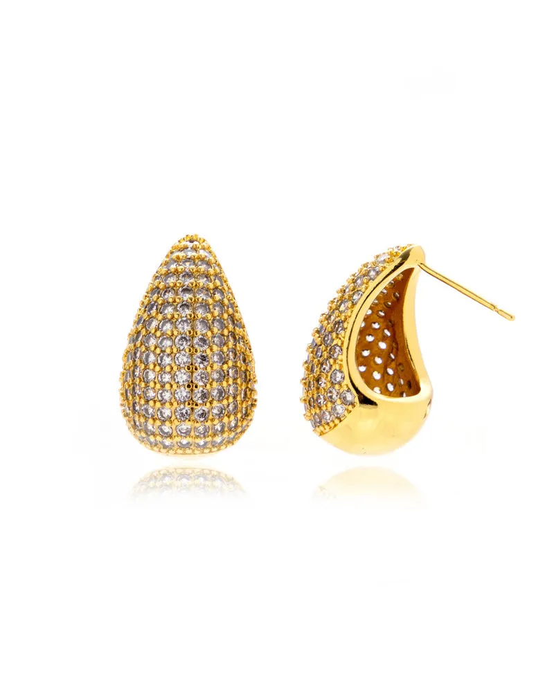 The Pave Gia Earrings sold by Luv Aj