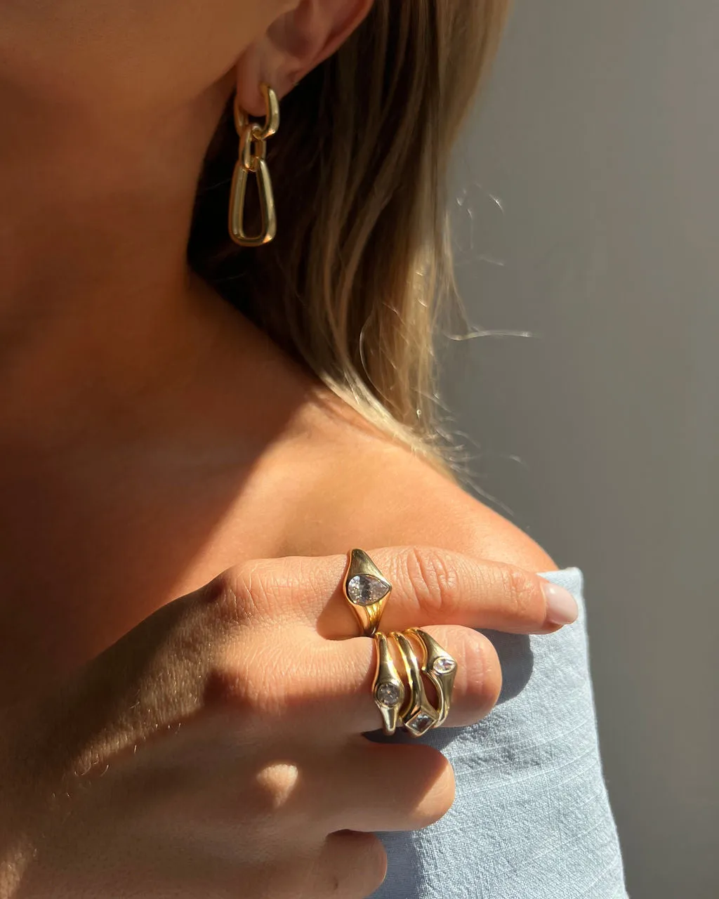 The Anais Loop Hoops sold by Luv Aj product image thumbnail 3