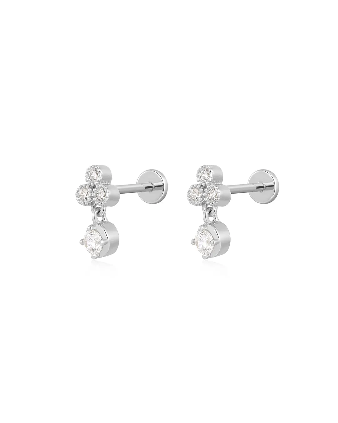The Trio Dangle Studs sold by Luv Aj product image thumbnail 2