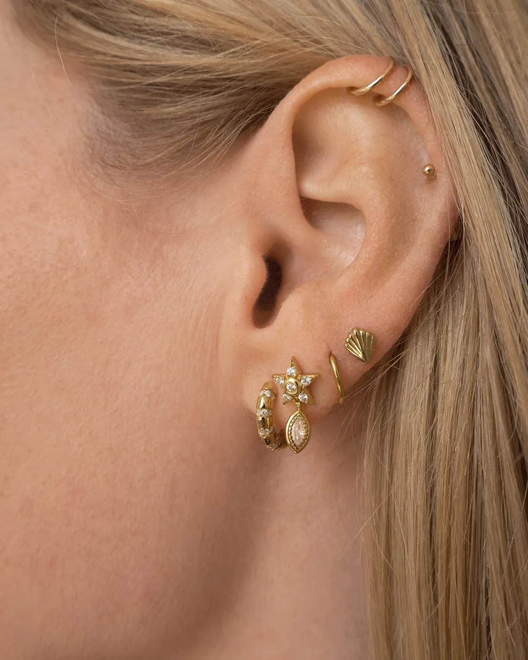 The Star Dangle Studs sold by Luv Aj product image thumbnail 5