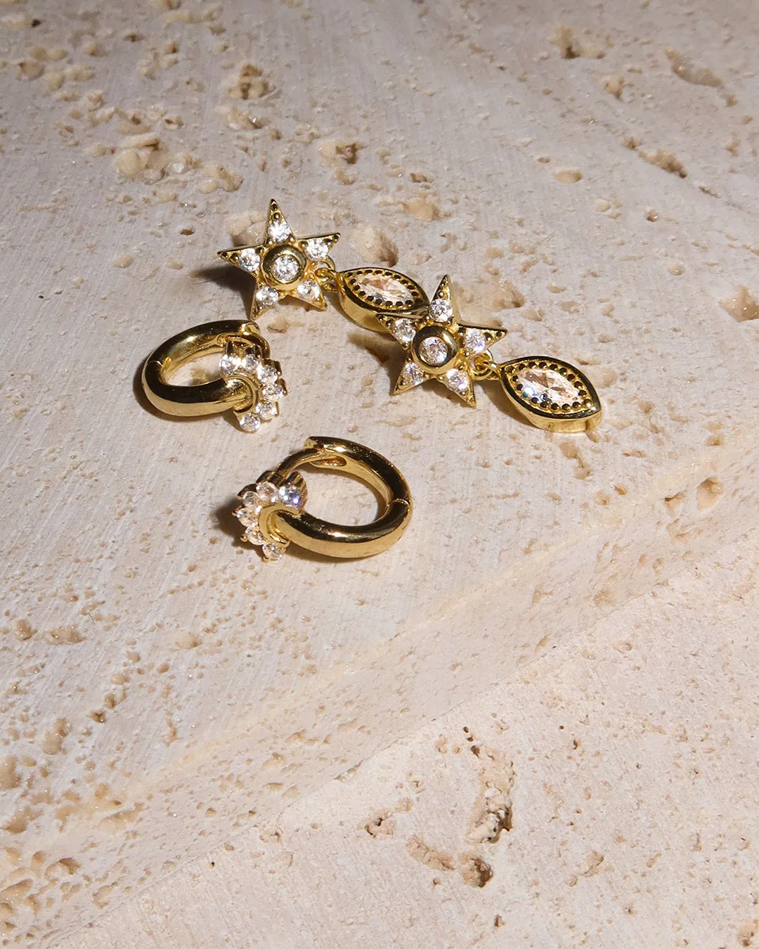 The Star Dangle Studs sold by Luv Aj product image thumbnail 4