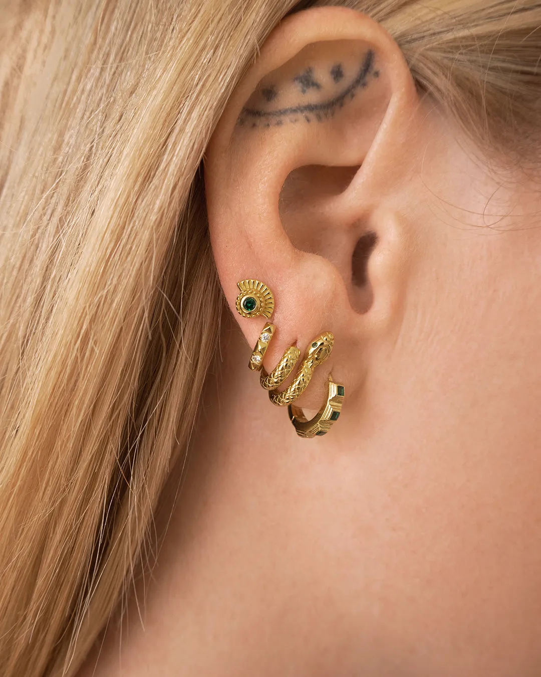 The Flare Fan Studs sold by Luv Aj product image thumbnail 3